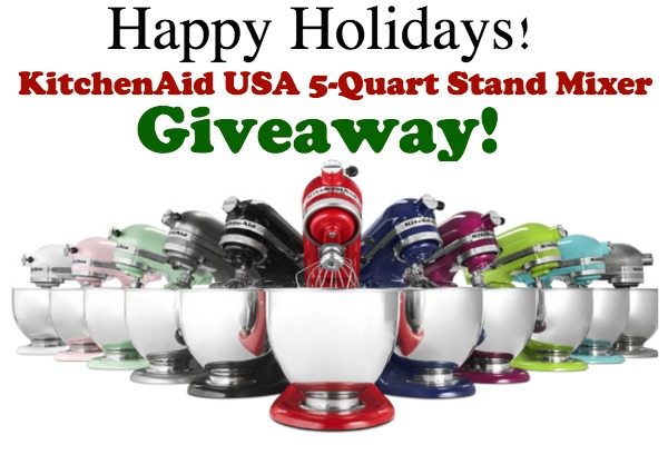 KitchenAid USA Stand Mixer Giveaway