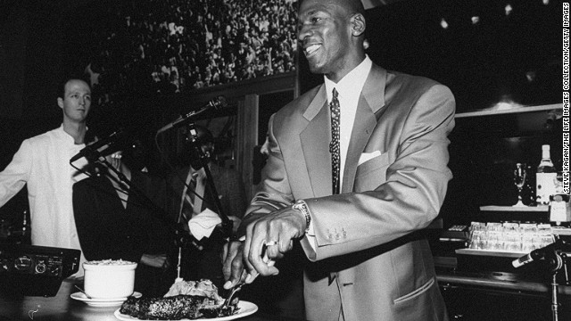 Only the gods know which Chicago loves more, Michael Jordan or steak. You can get a taste of both at Michael Jordan's Steak House on North Michigan Avenue. 