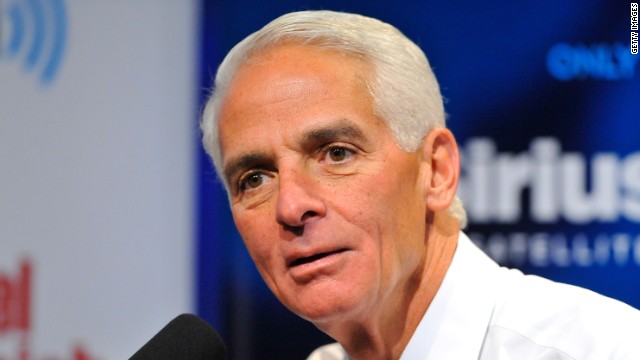 Democrat Charlie Crist, a former Republican Florida governor, is challenging incumbent Gov. Rick Scott this year.