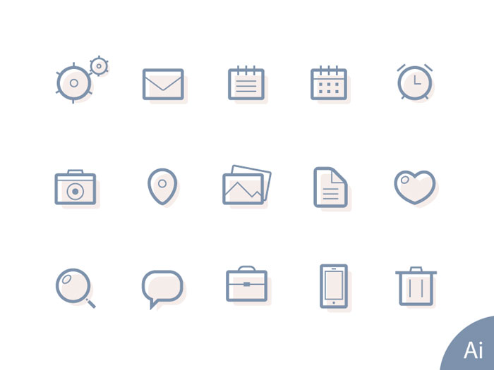 Free Lined Icons