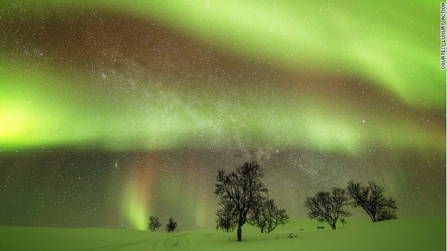 Lighting might be tricky during darker winter months, unless you get lucky with the aurora borealis.