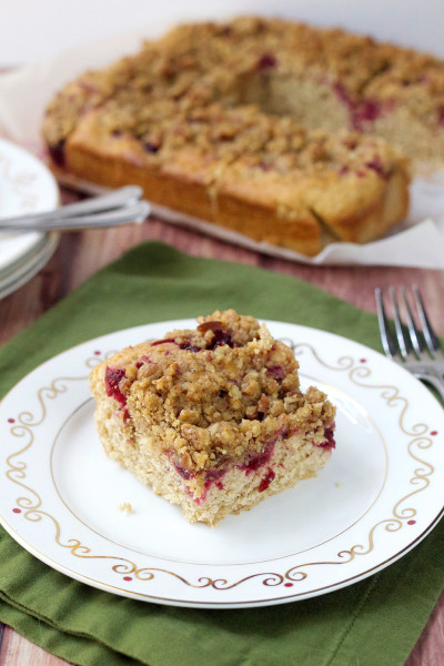 Cranberry Streusel Coffee Cake Picture