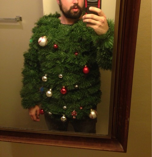 mirror pic,christmas,poorly dressed,christmas sweaters,selfie,g rated