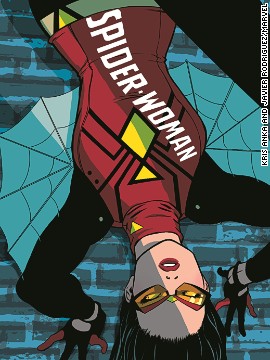 Spider-Woman, a.k.a. Jessica Drew, was introduced in 1977. Marvel Comics announced a makeover for 2015.