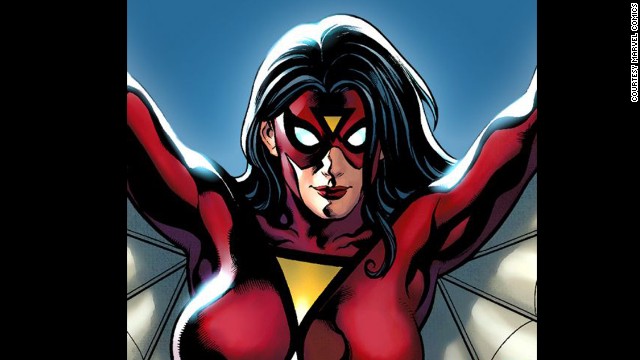 Here's the original Spider-Woman costume.