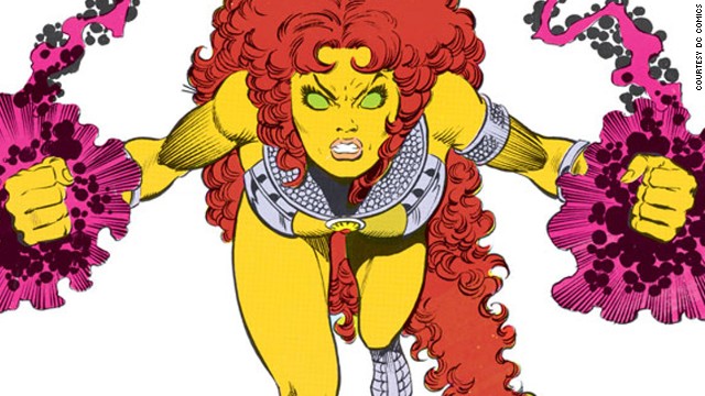 Princess Koriand'r of Tamaran, Starfire. First appearance in 1980. DC Universe. 