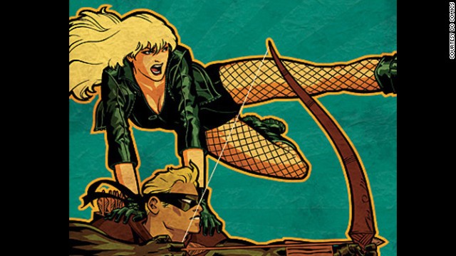 Dinah Lance, Black Canary. First appearance in 1969. DC Universe. 