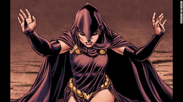 Rachel Roth, Raven. First appearance in 1980. DC Universe. 