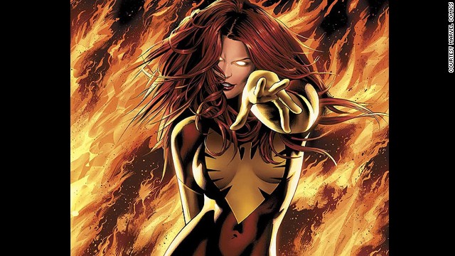Jean Grey-Summers, Phoenix. First appearance in 1981. Marvel Universe.