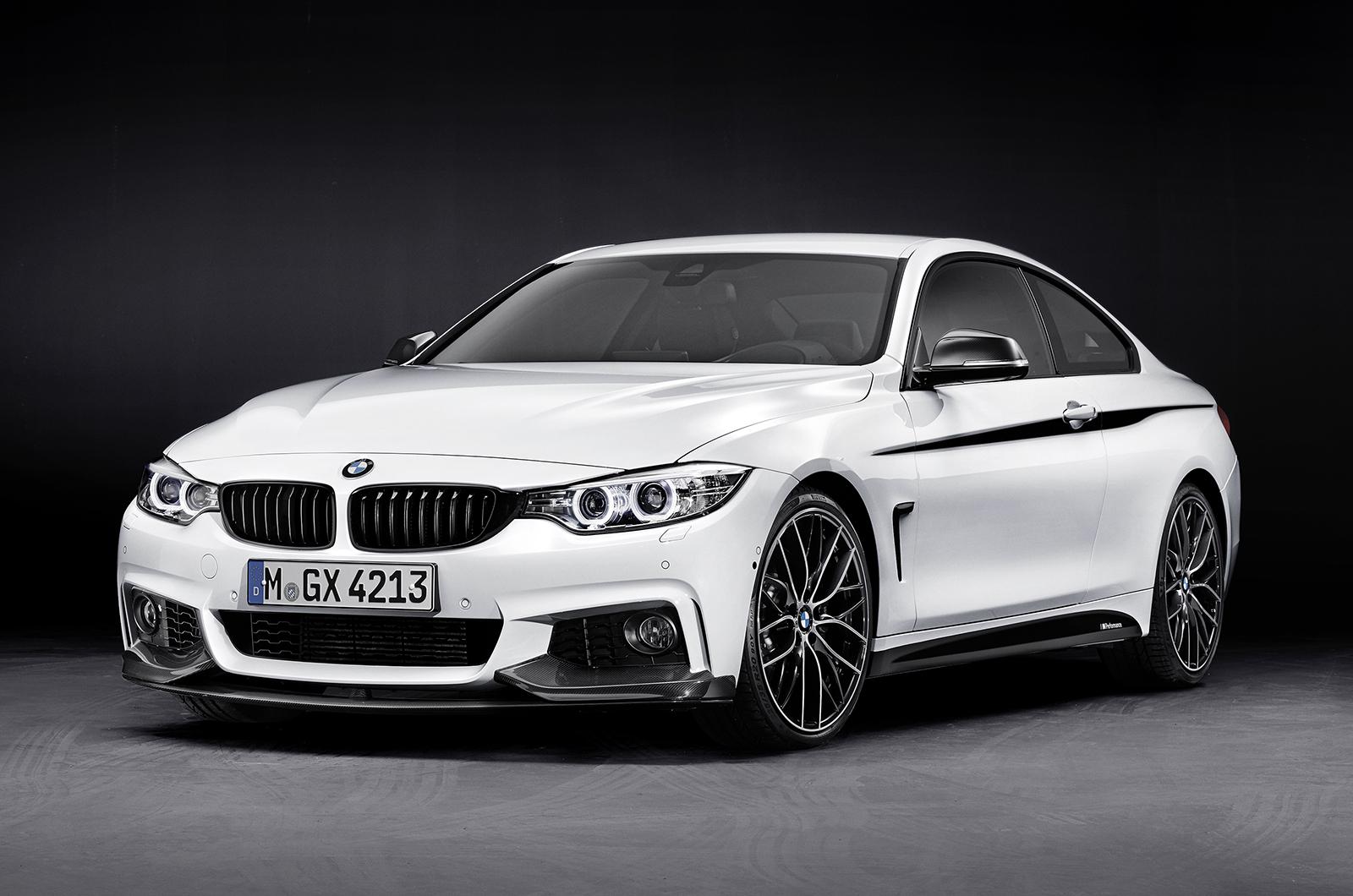 ... revealed a 4-series coupe fitted with M-Performance parts