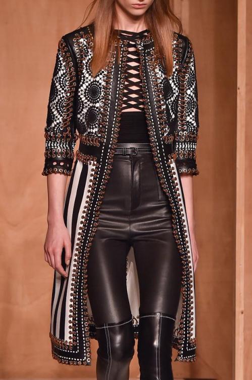 skaodi: Details from Givenchy Spring/Summer 2015. Paris Fashion...