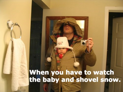 baby,snow,parenting,winter,g rated