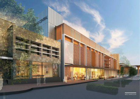 An artist impression QIC's Grand Central redevelopment. Contributed
