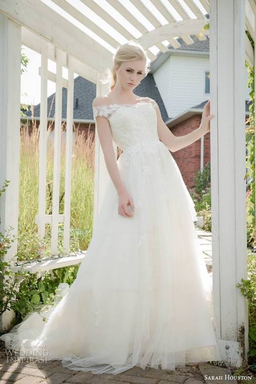 Sarah Houston Wedding Dress Spring 2015 Bridal Collection