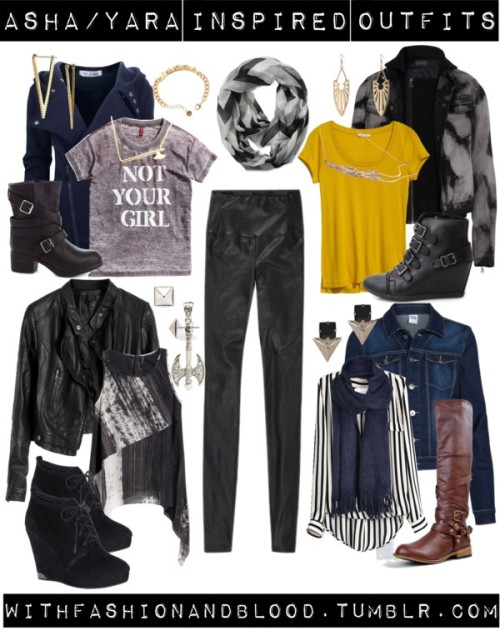 Asha/yara fall inspired outfits with requested leggings by...