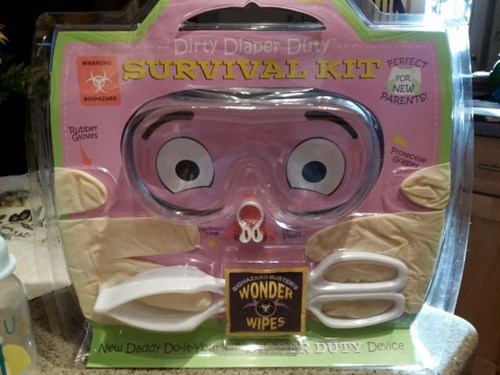 baby,survival kit,diapers,parenting,g rated