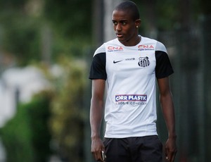 Caju lateral Santos (Foto: Ricardo Saibun / DivulgaÃ§Ã£o Santos FC)