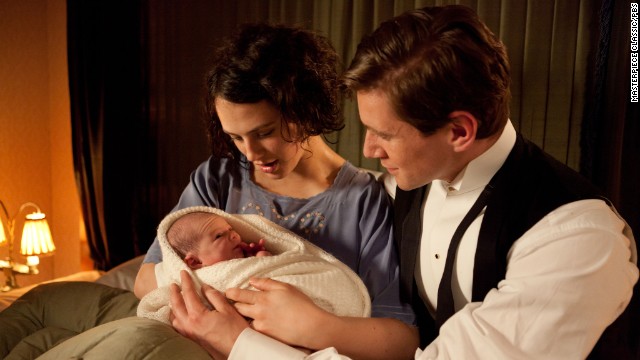 The birth of her daughter should have been a joyous time for Lady Sybil Branson (Jessica Brown Findlay) and her husband, Tom (Allen Leech), on "Downton Abbey," but fans were shocked when tragedy struck. 