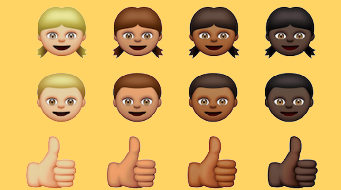 Новые "толерантные" символы Emoji