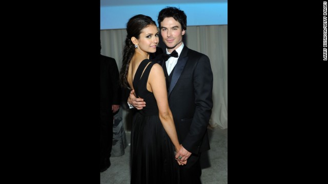 "Vampire Diaries" stars Nina Dobrev and Ian Somerhalder had a relationship that sizzled on and off the small screen. But the two shocked fans when anonymous sources confirmed to <a href='http://ift.tt/15sViQO' target='_blank'>People</a> in May 2013 that the co-stars were no longer a couple after dating for "several years."