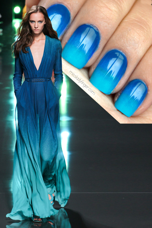MANICURE MUSE: Elie Saab Spring ‘15Ditch the winter...