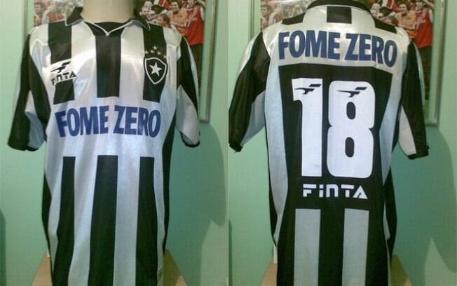 Em 2003, o Botafogo apoiou o Fome Zero, programa do Governo Federal contra a miséria