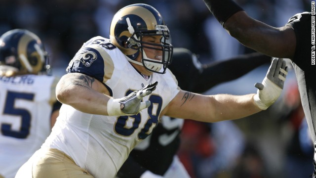 Incognito, seen here playing for the Rams in December 2006, was suspended by the Dolphins for detrimental conduct. ESPN, NFL.com and other media outlets reported that Martin's representatives submitted voicemails to the league and to the Dolphins containing racial slurs from Incognito and threats of physical violence. Martin left the Dolphins in the middle of the season.
