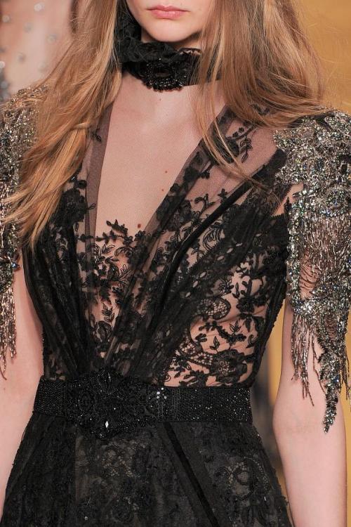Details from Reem Acra Fall/Winter 2015.New York Fashion Week.