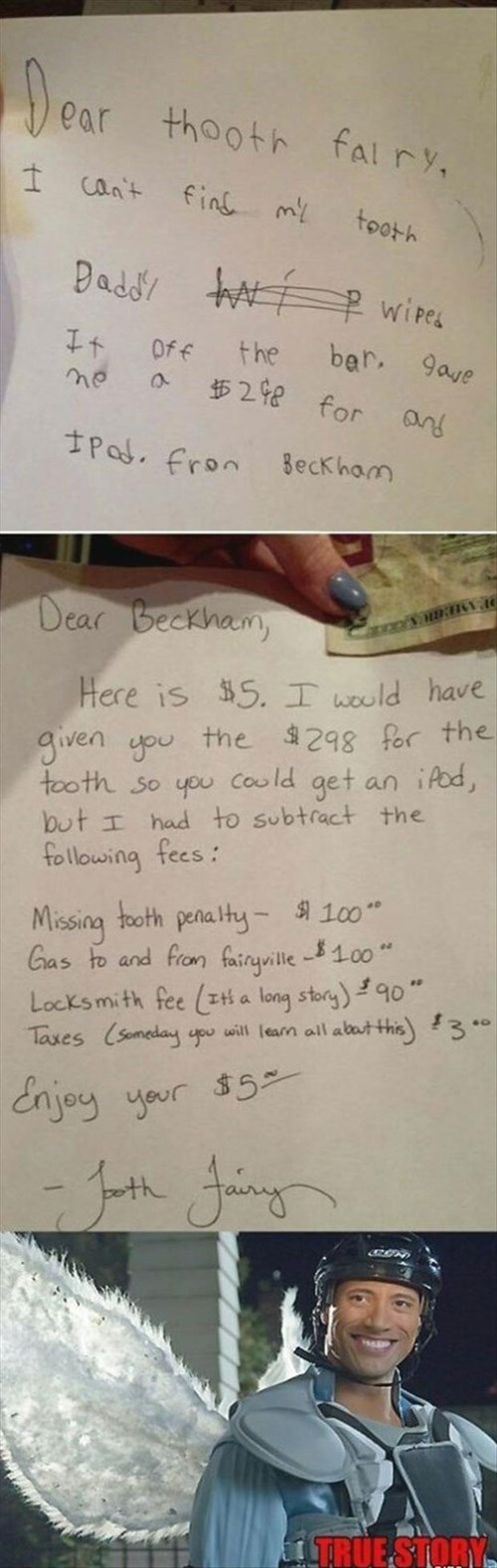 tooth fairy,kids,letters,parenting,g rated