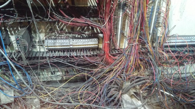Boss asked me to tidy up this wiring