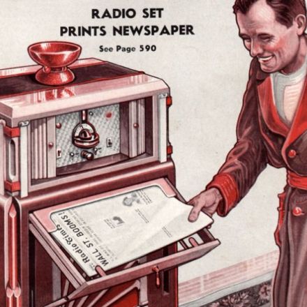 Faxpapers: A Lost 1930s Technology That Delivered Newspapers via Radio