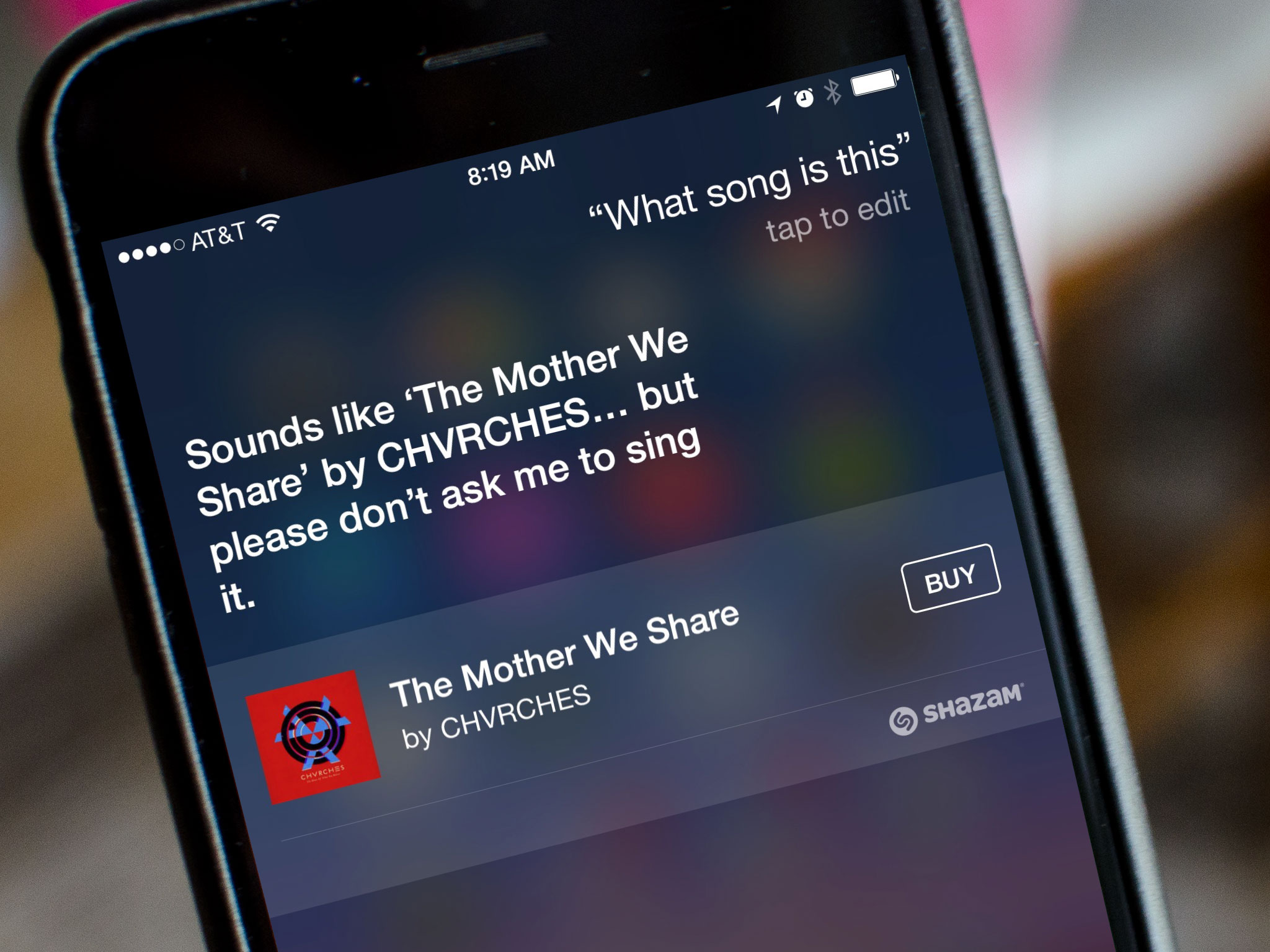 How to identify what song is play with Siri and Shazam