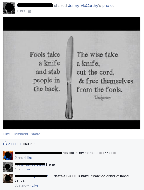 wisdom,knife,facepalm,quote,failbook,g rated