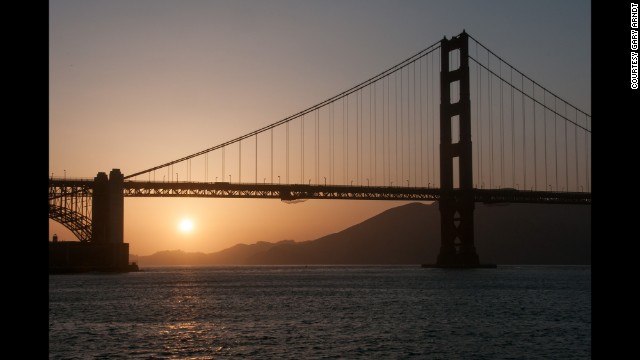 The Golden Gate Bridge, which connects the city of San Francisco with Marin County, is named after the Golden Gate Strait. The straight is the entrance to the San Francisco Bay from the Pacific Ocean.