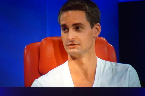 Evan Spiegel, founder of Snapchat, at Code 2015.