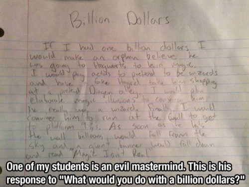 Some Kids Are Evil Geniuses