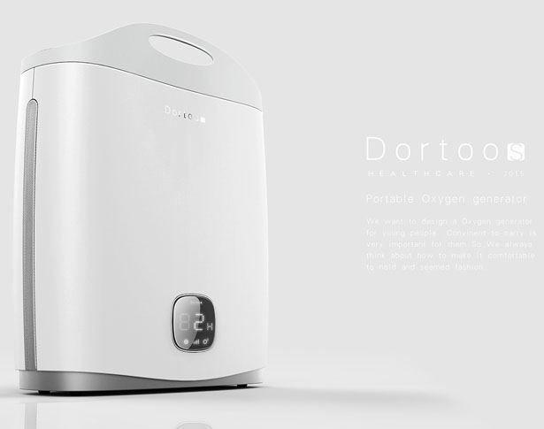 Portable Oxygen Generator by Dortoos New