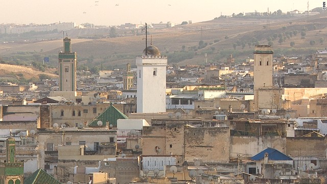 The oldest section of Fes is the walled settlement, or medina, of Fes El Bali. 