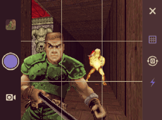 InstaDoom adds selfies and Instagram-style filters to the 1993 classic shooter.