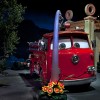 Disney Parks After Dark: Fire Trucks and Tow Trucks in Cars Land
