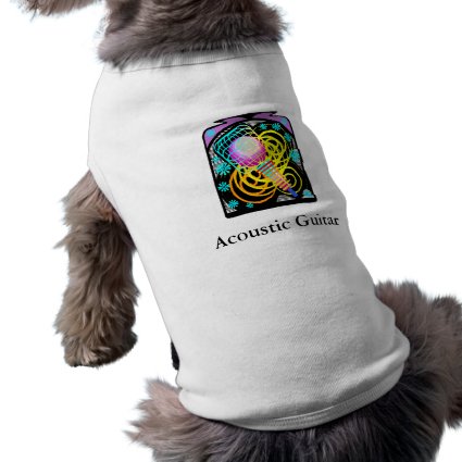Music Clip Art Text Underneath Template Dog Shirt
