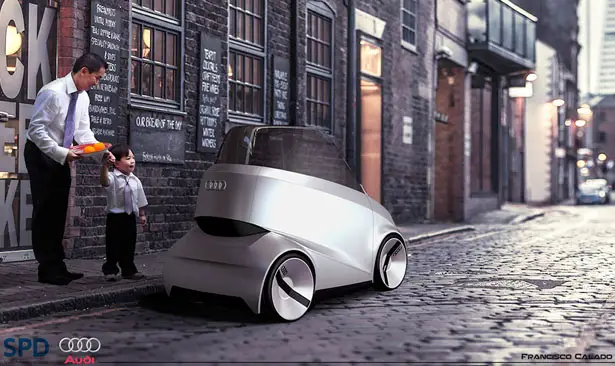 Audi Capsule Concept Car by Francisco Calado