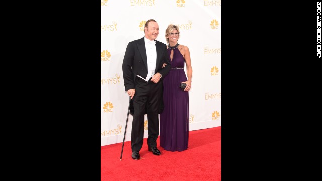 Kevin Spacey and Ashleigh Banfield ("House of Cards")