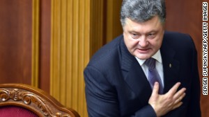 Ukraine\'s President Petro Poroshenko scheduled new elections.