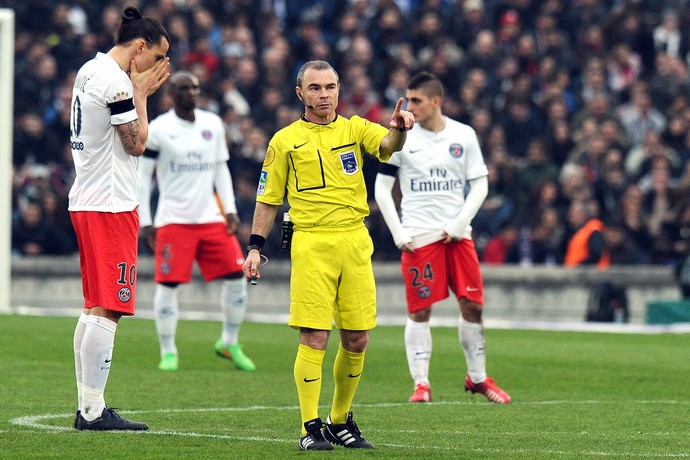 Ibrahimovic, PSG x Bordeaux (Foto: AFP)