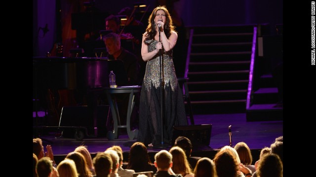 Idina Menzel's version of "Let It Go" hit No. 5 on the Billboard Hot 100.