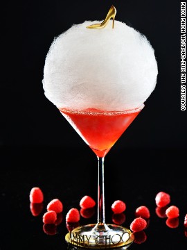 A beautiful cocktail like this Cotton Berry Cloud -- inspired by Jimmy Choo at Hong Kong's The Ritz-Carlton -- is an example of how people picture drinks made by mixologists.