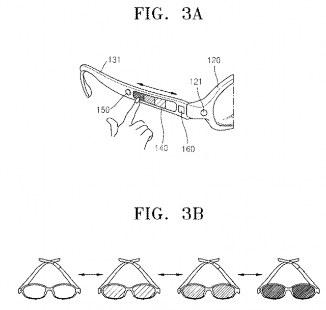 samsung glasses patent 2