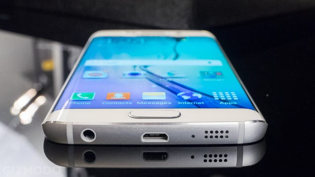 Samsung's Galaxy S6 Edge Is Awesomely Weird But Weirdly Awesome