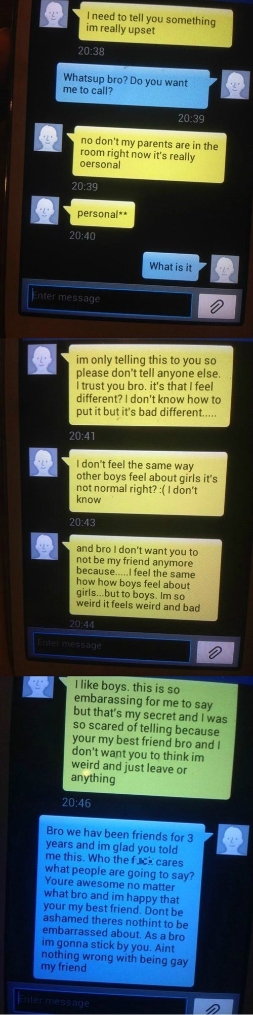 This Conversation Between a 13-Year-Old Coming Out to His Best Friend is Absolutely Heartwarming